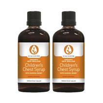 키위허브(KIWIHERB) 키위허브 어린이 체스트 시럽 100ml X 2개, 200ml, 1세트