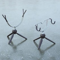 해동줌집게2단 레저킹뒷꽂이 낚싯대 지지대 360 신형연결조인트 틀 낚시대 기업받침, D