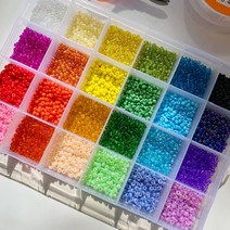 DAO_13패션 비즈 반지 목걸이 팔찌 DIY 만들기 키트 세트 컬렉션_, 06.크리스탈비즈키트_누름볼+올챙이캡SET(골드)