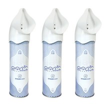 순수 더펫 반려동물용 휴대용 산소캔 655ml x 3캔, 3개
