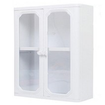 상세설명참고 [D1-8809071469479] 욕실장 600 소 플라스틱욕실장 수건보관함, 고급/ 화이트(8809115486837), 1개