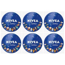 NIVEA 니베아 독일 직구 제조 독일제 독일산 내수용 얼굴 크림 크림팩 파란통 75ml 6팩