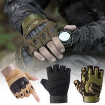 오토바이 장갑 라이더 바이크 클래식 반장갑, 블랙, D 타입