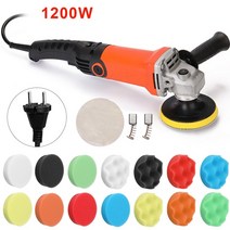 차량광택기220V 속도 조절 자동차 연마기 전기 광택기 왁싱 차량 가구 pulidora para automovil, CHINA, 1200W EU