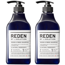 REDEN 리덴 하이브리드 샴푸 우딤스크향 500ml 2개 세트, 기본