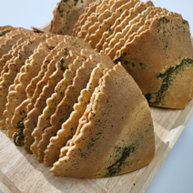 완도산 수제 다이어트 간식 센베이 부채꼴 파래 전병 대용량 700G, 1개