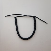 우레탄 스프링코드선 0.25SQ x 5C 2.5M 말린길이 약35cm 무광