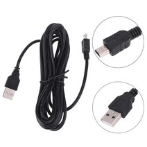 캠 비디오 레코더 전원 코드 미니 USB 케이블 3.5m 자동 카메라 DVR 전원 케이블, S