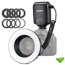 godox ml-150ii ml150ii 매크로 led 링 플래시 speedlite gn12 0.1-2s 비디오 제작 동물 및 식물 사진용 sony canon nikon 재활용