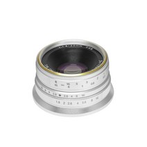 7Artisans 25mm F1.8 실버 APS 광각 렌즈/소니 E 마운트