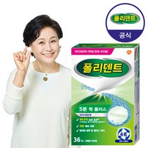 폴리덴트 5분 퀵 의치 세정제 36정, 1개