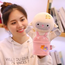 리앤킴 공연용 소품 동물 손인형 ST1169, 양, 24cm
