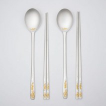 한국도자기리빙 거북 조각 금부 예단 은수저()금부 조각거북 은수저, 1벌(여성)