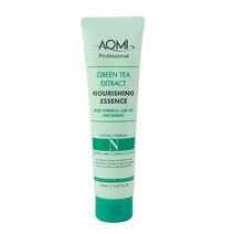 아오미 녹차 진액 너리싱 헤어에센스 150ml / 손상모발에 영양과 윤기를 주는 에센스 / 부드러운 머리결
