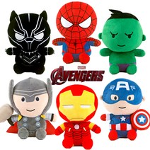 마블 어벤져스 캐릭터 26cm-아이언맨_스파이더맨_헐크_블랙팬서_토르_캡틴아메리카, 블랙팬서, 26cm