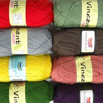 (10+1 이벤트중) 빈센트 뜨개실 털실 조끼, 2743 고동