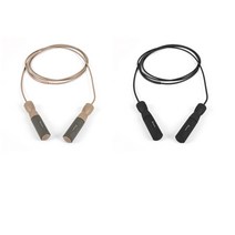 스텐와이어 꼬임 없는 스피드 선수용 줄넘기 학생줄넘기 줄넘기로프 홈트레이닝도구 줄넘기세상 헬스운동, 베이지