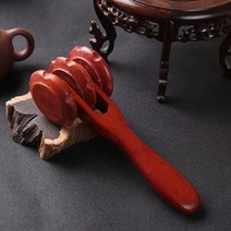 향기나무 자연향 온열눈마사지기 얼굴하얘지는법 우드리 핸디형 호리호리한 신기, T11-장미빛 색홍 자단 전신마사지기, 기본