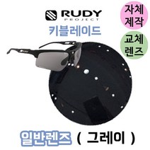 자체제작 루디프로젝트 키블레이드 일반 그레이 리필 교체 렌즈 등산 라이딩 야구 낚시 스포츠, (편광미러렌즈) 블루