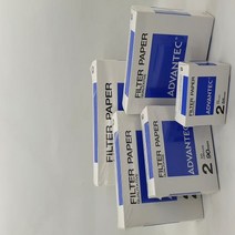 어드벤텍 Filter Paper NO.2 (55mm~185mm) 정성여과지 필터페이퍼 / Advantec제품, 1/EA, 110mm [00021110]
