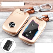 구형 렉서스 키홀더 키케이스 커버 RX270RX350 CT200H GX400ES350, 골드+버클B