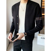 명품 고급 NEW 럭셔리 남성 가디건 중간 허리 길이 남자 카디건 상의 스웨터 핸드메이드 빅사이즈 98