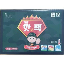 대용량핫팩 더핫팩 150g x 30개입, 1박스