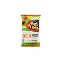 풀무원 별미 꼬마 소불고기 김밥 (163g) 아삭아삭 간단반찬 반찬가게, 1개, 1개