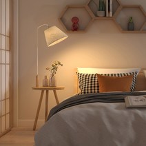블레오 LED 스칸디 테이블 장스탠드 플로어조명, 플리츠