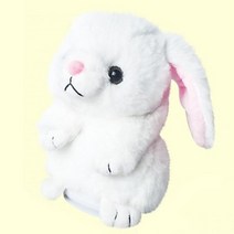 아이가 하는말 따라하는 푹신한 토끼인형 수면인형, 1개