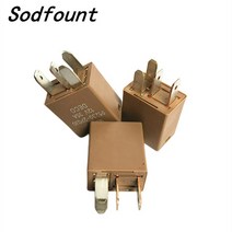 차량 자동차 에어컨 팬 경적 모터 릴레이 12V 35A 4Pin 5230-2p030 1 개, 한개옵션0