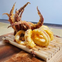 아라두리 에어프라이어용 통오징어튀김 오징어튀김떡볶이 왕관오징어