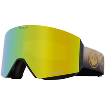 Dragon 스키고글 RVX MAG OTG Goggles, Edo/LumaLens Gold Ion+LumaLens