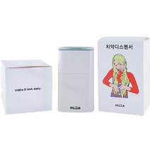 MILE 원터치 자동 치약 짜개 디스펜서 강력접착 세균차단
