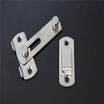 부착형 판 걸고리 빗장 옆 잠금 꽂이 걸 쇠 걸이 장치