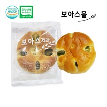 보아스제과 수제빵 제과점빵 완두앙금빵 80g x 15개
