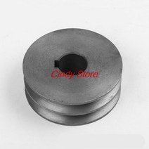 공구부품 A B 타입 V 벨트 풀리 더블 슬롯 풀리 모터 모터 풀리 소재 주철 직경 50mm-100 전동 공구 액세서리 1 개, [02], 1개