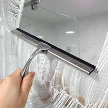 욕실스퀴지 스텐 화장실스퀴즈 물기 거울 청소 물때제거, 욕실 스퀴지, 1개