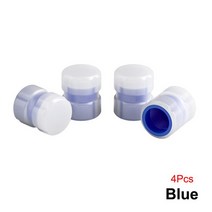야광휠캡 포터 네어테크휠너트 레이휠캡빛나는 밸브 캡 자동차 오토바이 자전거 휠 스타일링 타이어 허브, 02 Blue-4Pcs