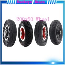 200x50 전기 스쿠터 휠 8 인치 8x2 휠 KUGOO S1 S2 S3 C3 폴딩 밸런스 차량 스페어 스피드 웨이 미니 4 프로, [08] TKSL Solid Wheel