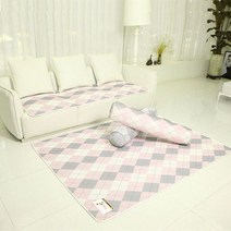 S/ADEE 매쉬원 3DMesh 디자인매트 소파카우치용 MR-2008 돌침대매트 통풍매트 128653EA, 핑크