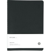 핑크풋 12000마이플랜 2023 스프링 다이어리, 블랙