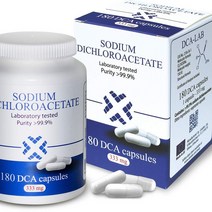 DCA 디클로로 아세트산 나트륨 - SODIUM DICHLOROACETATE (DCA) CAPSULES 333MG, 1팩, 333ml