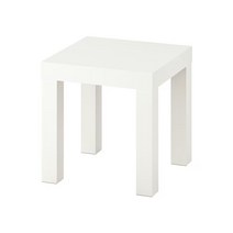 이케아 LACK 라크 보조테이블 35x35사이드테이블협탁스툴화분받침, 화이트_105.147.92