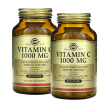 솔가 비타민 C 1000mg 수용성비타민 아스코르브산 베지캡슐100정 Solgar 2병