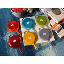 르 쿠르제스킬렛 23cm 6색상 르 쿠르제그릴팬, 옐로우yellow