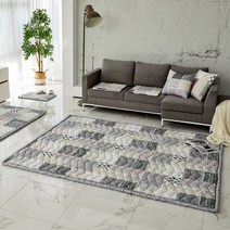 리앤데코 tv홈쇼핑 순면 탬플릿 카페트 90x200cm 돌쇼파용 3종세트