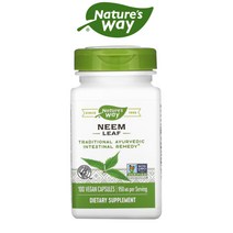 네이처스웨이 님 잎 475mg 베지 100캡슐 Neem Leaf