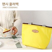 팬시 쿨링백 도시락 보온 보냉 이유식 아기 가방, 오렌지