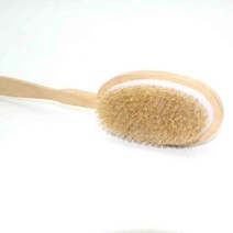 헤드분리 나무손잡이 돈모 목욕솔 목욕브러쉬 부러쉬 일반형손잡이 43cm 1개입, 1개